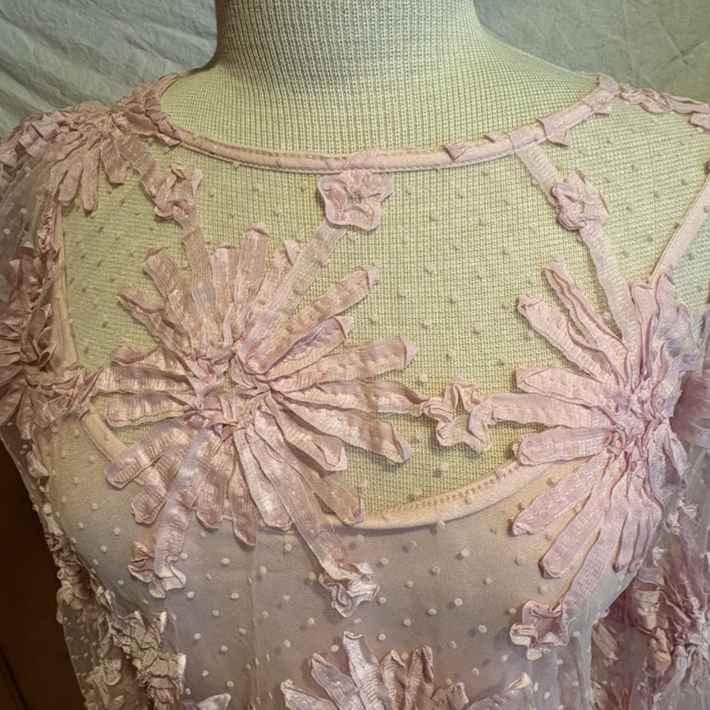 Anthropologie Eva Franco Lace blouse XS